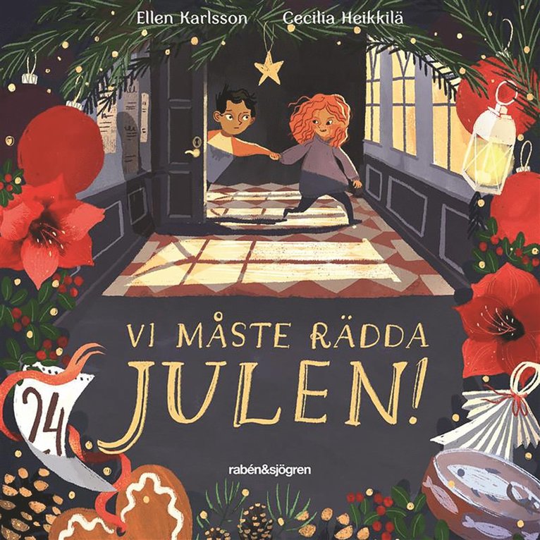 Ellen Karlsson, Jeannette Wigren - Vi måste rädda julen!, Ljudbok