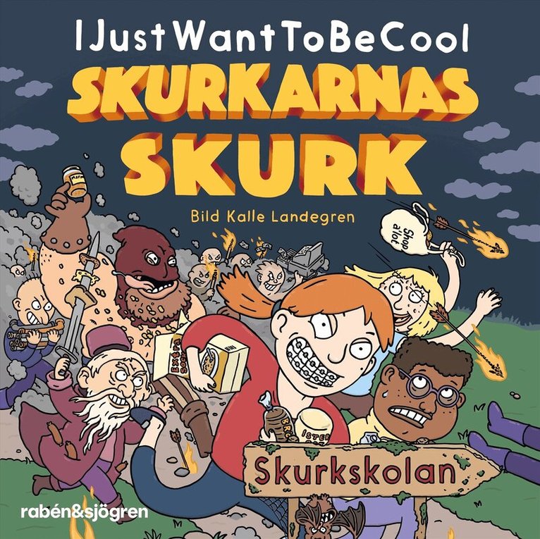 IJustWantToBeCool, Victor Beer, Emil Beer, Joel Adolphson - Skurkskolan, Ljudbok