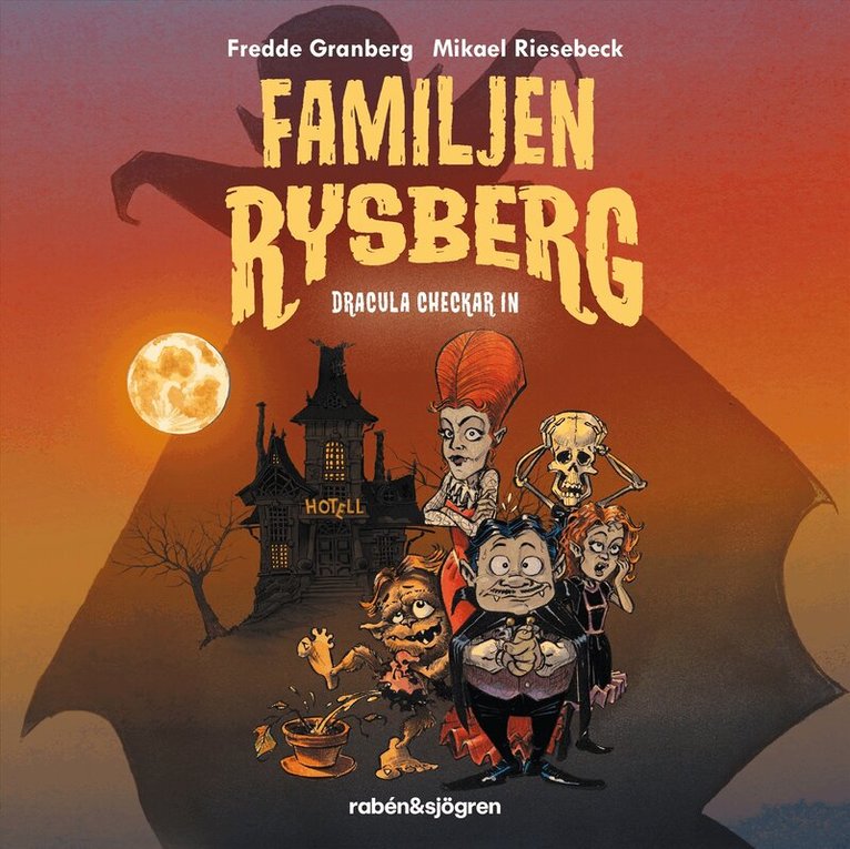 Fredde Granberg - Dracula checkar in, Ljudbok