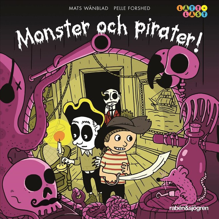 Mats Wänblad - Monster och pirater!, Ljudbok