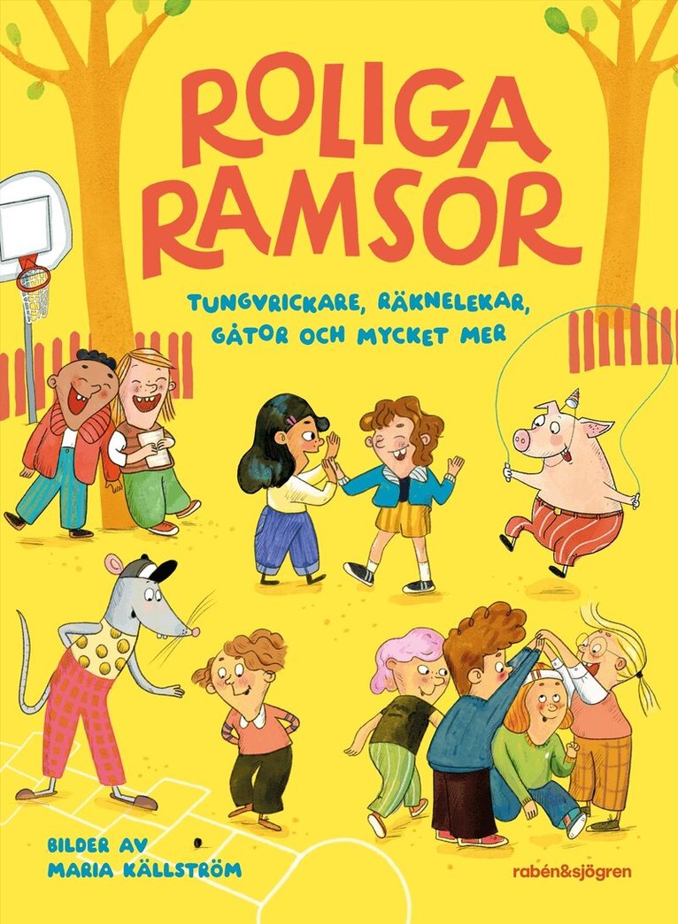 Antologi - Roliga ramsor : Tungvrickare, räknelekar, gåtor och mycket mer, E-bok