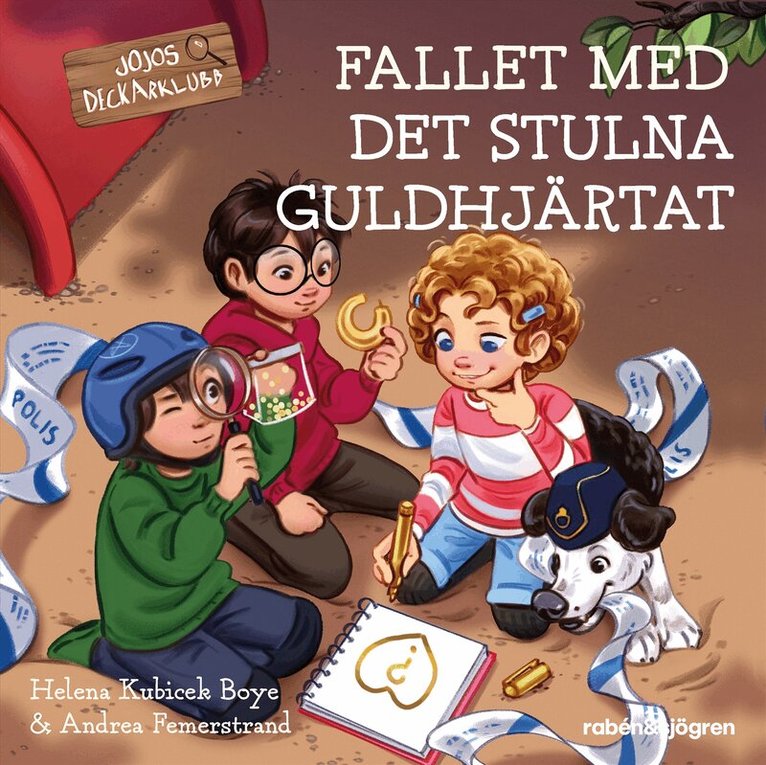Helena Kubicek Boye - Fallet med det stulna guldhjärtat, Ljudbok