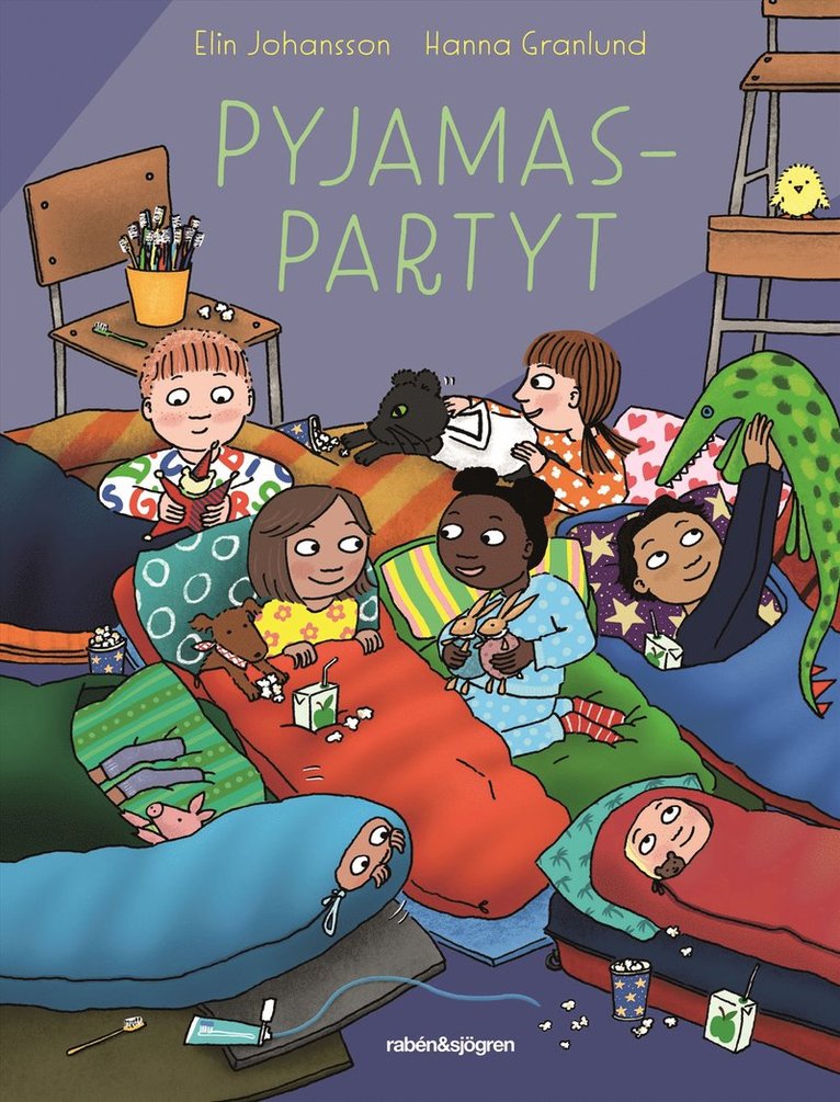 Elin Johansson - Pyjamaspartyt, E-bok