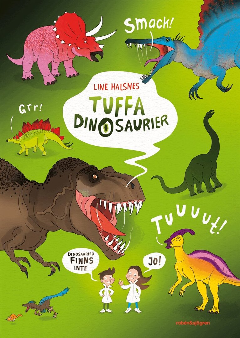 Line Halsnes - Tuffa dinosaurier, E-bok