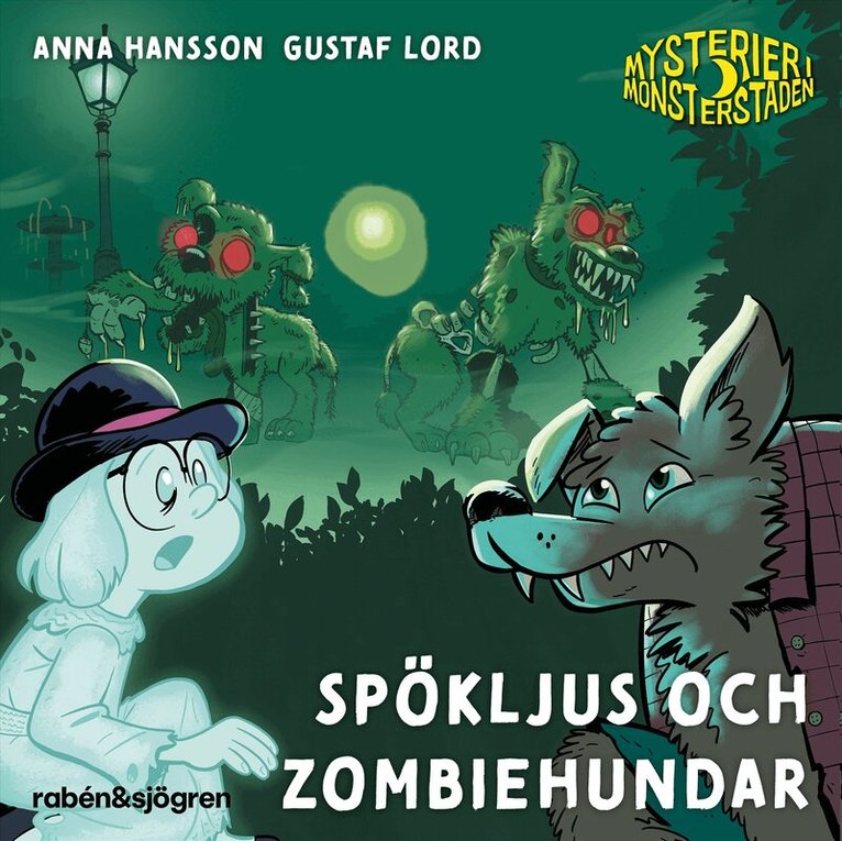 Anna Hansson - Spökljus och zombiehundar, Ljudbok