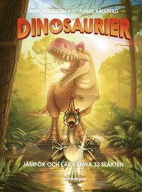 Dinosaurier : Jämför och lär känna 29 dinosaurier