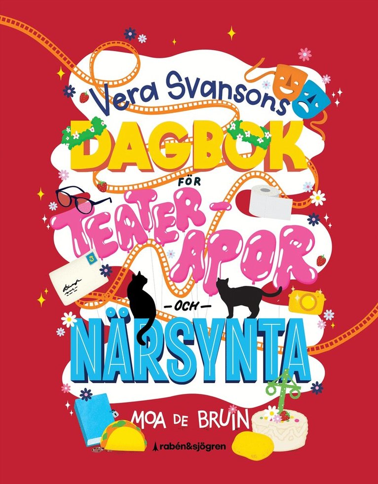Moa de Bruin - Vera Svansons dagbok för teaterapor och närsynta, E-bok