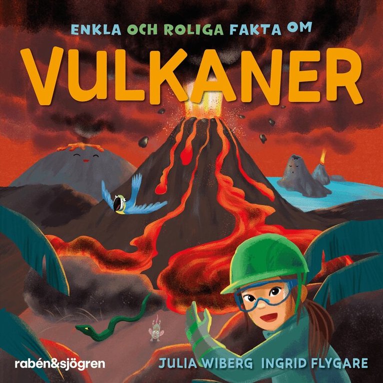 Julia Wiberg - Enkla och roliga fakta om vulkaner, Ljudbok