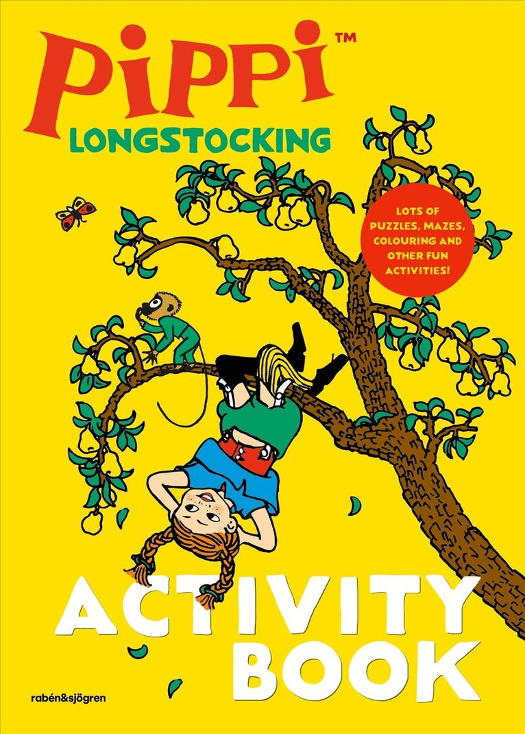 Astrid Lindgren - Pippi Longstocking Activity Book, Häftad