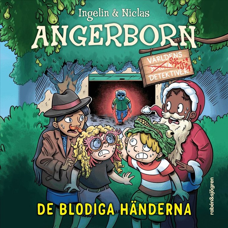 Ingelin Angerborn, Niclas Angerborn - De blodiga händerna, Ljudbok