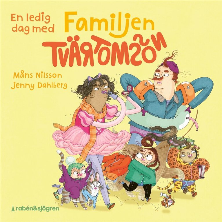 Måns Nilsson - En ledig dag med Familjen Tvärtomsson, Ljudbok. Tillgänglighet: Lägg i varukorg