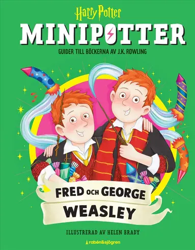J.K. Rowling - MINIPOTTER: Fred och George Weasley, Inbunden