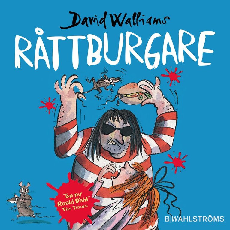 David Walliams - Råttburgare, Kartonnage