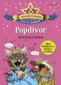 e-Bok Popdivor med klistermärken