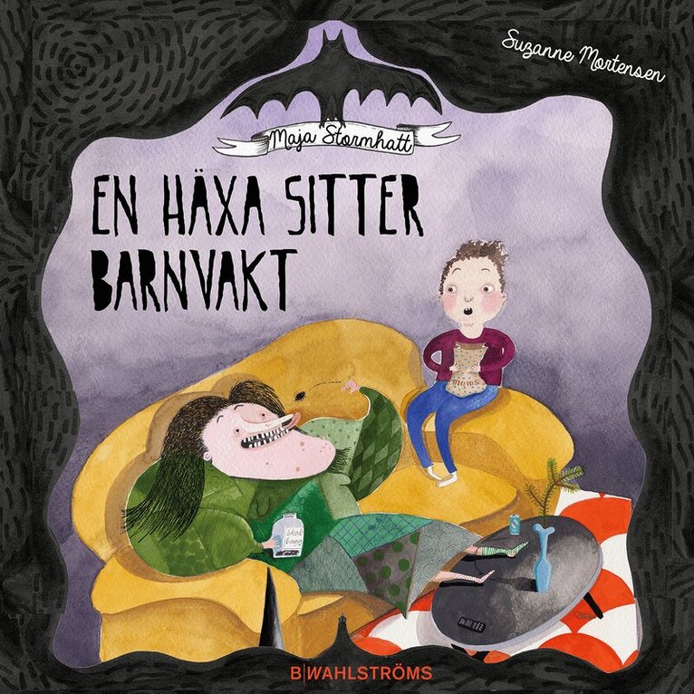 Suzanne Mortensen - En häxa sitter barnvakt, E-bok