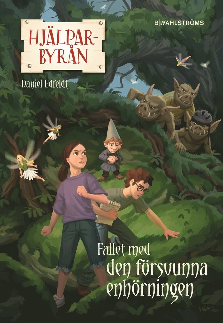 Daniel Edfeldt - Hjälparbyrån. Fallet med den försvunna enhörningen, Ljudbok