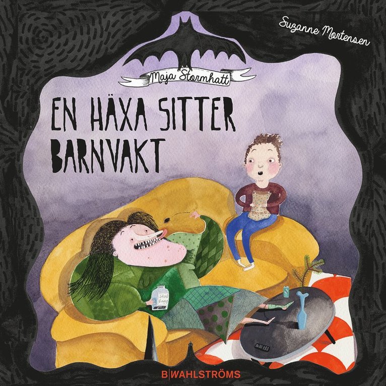 Suzanne Mortensen - En häxa sitter barnvakt, Ljudbok