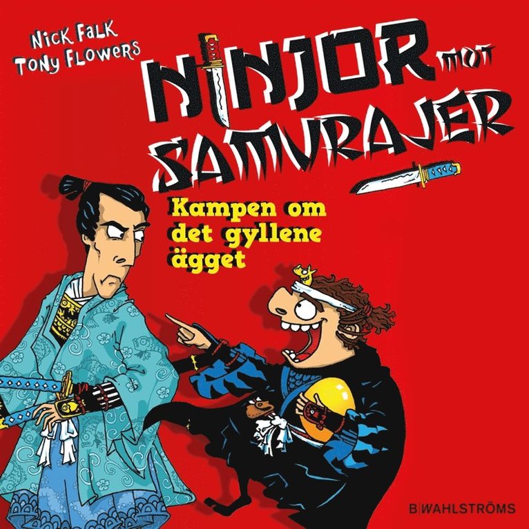 Nick Falk - Ninjor mot samurajer 1 - Kampen om det gyllene ägget, Ljudbok