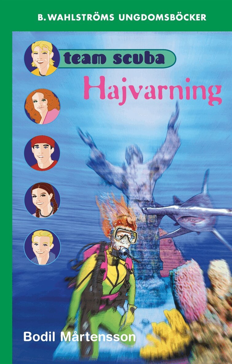 Bodil Mårtensson - Team Scuba 3 - Hajvarning, E-bok