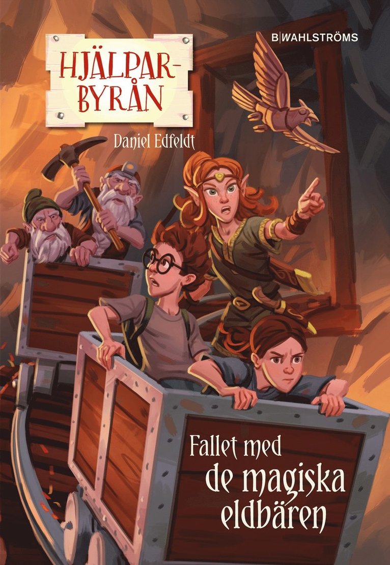 Daniel Edfeldt - Hjälparbyrån. Fallet med de magiska eldbären, Ljudbok