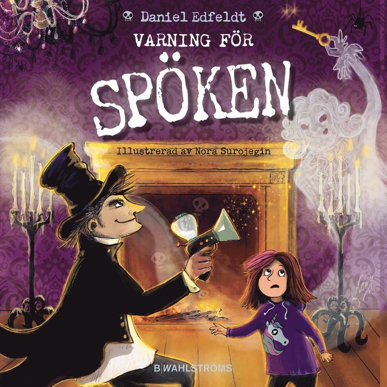 Daniel Edfeldt - Varning för spöken, Ljudbok