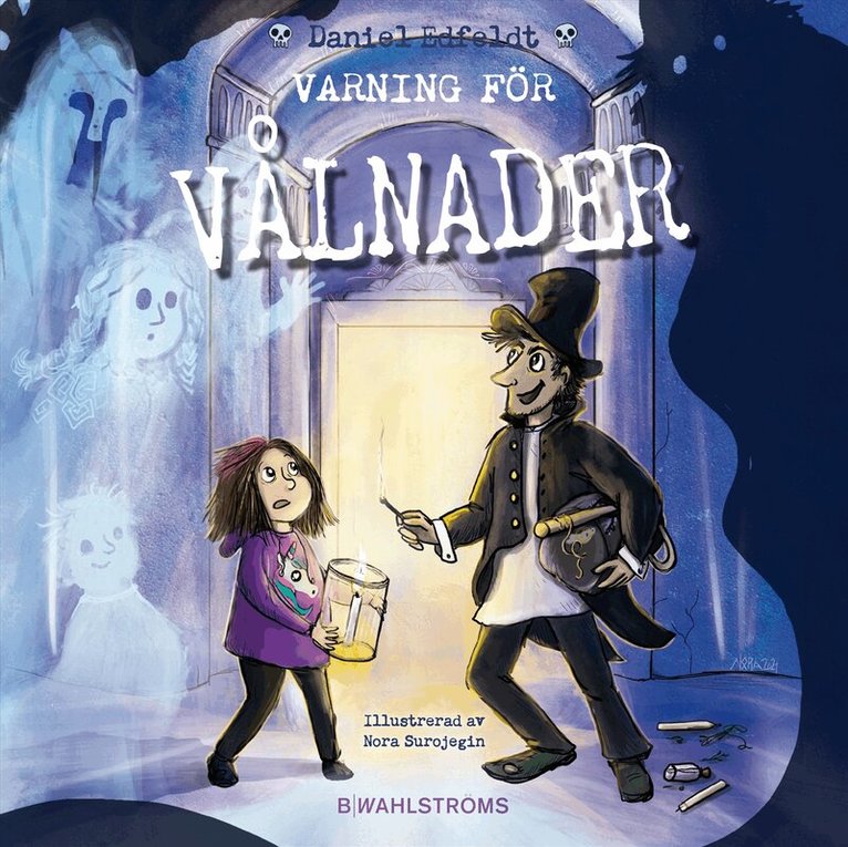 Daniel Edfeldt - Varning för vålnader, Ljudbok