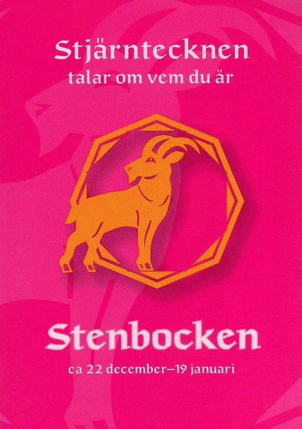 Gisela Melin - Stenbocken. Ca 22 december - 19 januari, Häftad