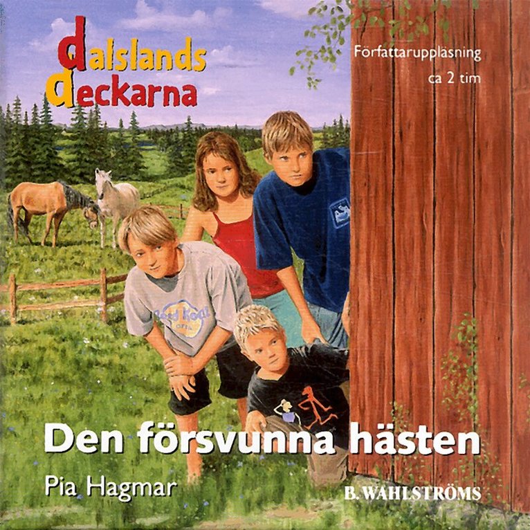 Pia Hagmar - Den försvunna hästen, Ljudbok