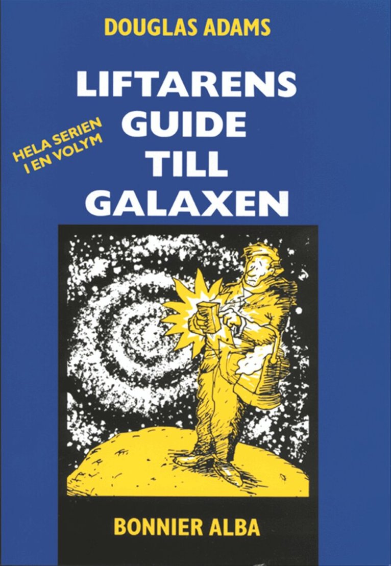 Douglas Adams - Liftarens guide till galaxen 1-5, Kartonnage