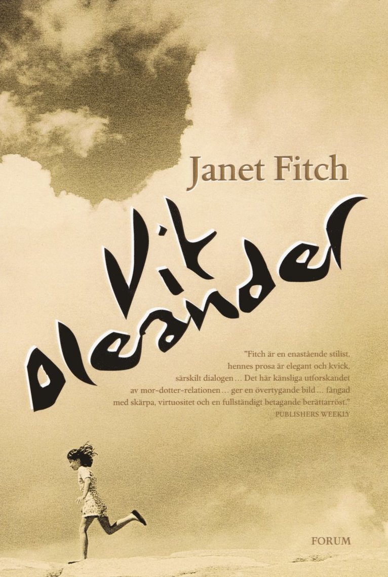 Janet Fitch - Vit oleander, Kartonnage