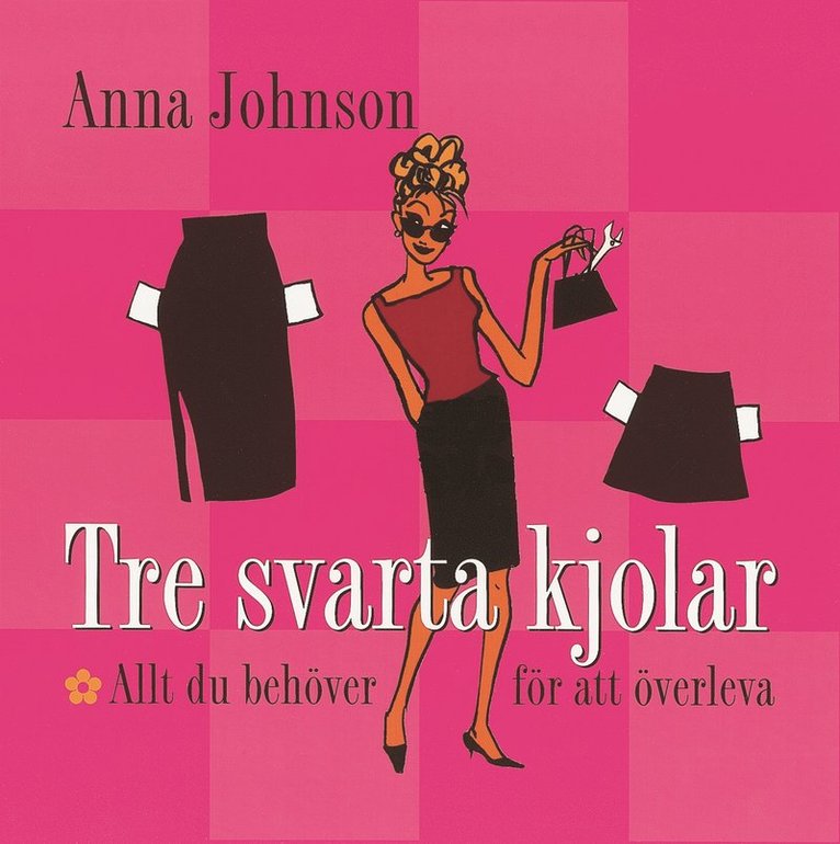 Anna Johnson - Tre svarta kjolar, Kartonnage