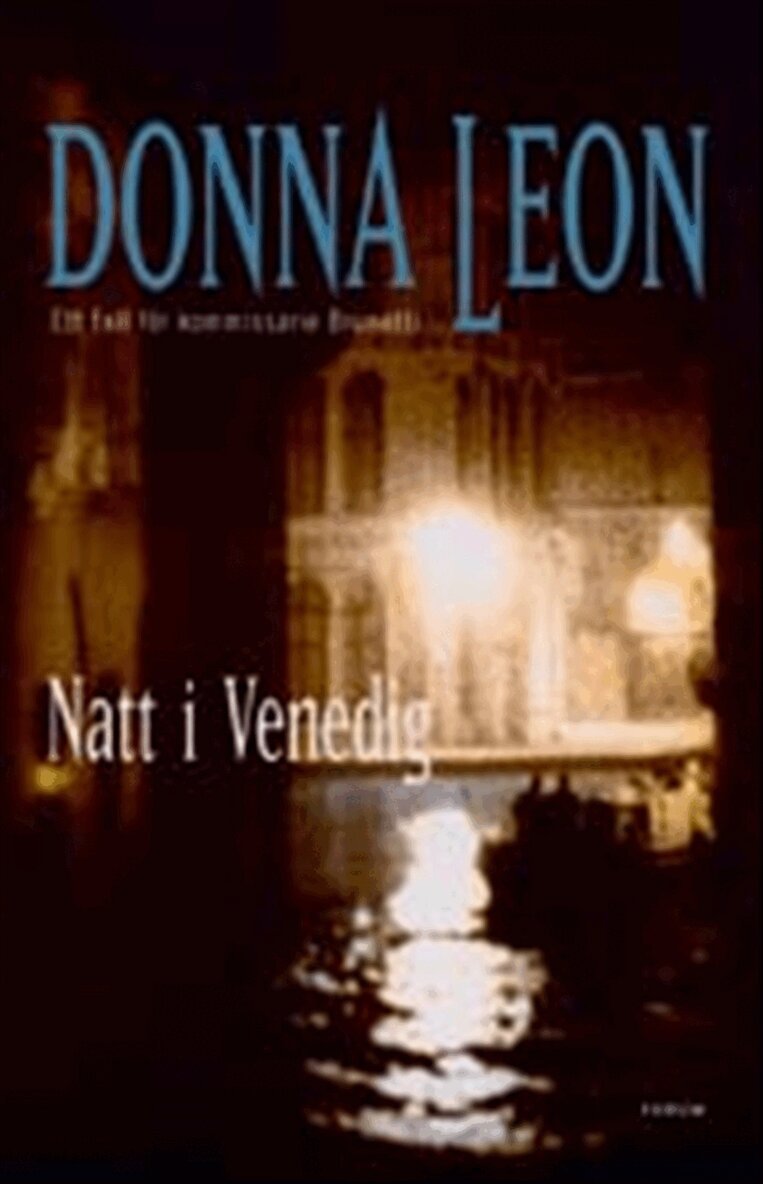 Donna Leon - Natt i Venedig, Kartonnage