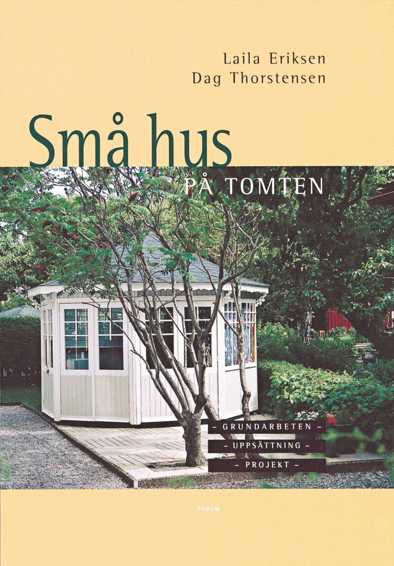 Laila Eriksen, Dag Thorstensen - Små hus på tomten : Grundarbeten - Uppsättning - Projekt, Kartonnage