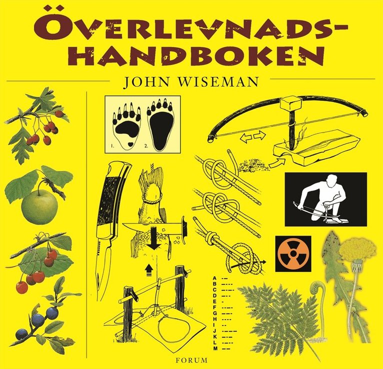 John "Lofty" Wiseman - Överlevnadshandboken : hur man överlever i naturen i alla klimat till lands och till sjöss, Kartonnage
