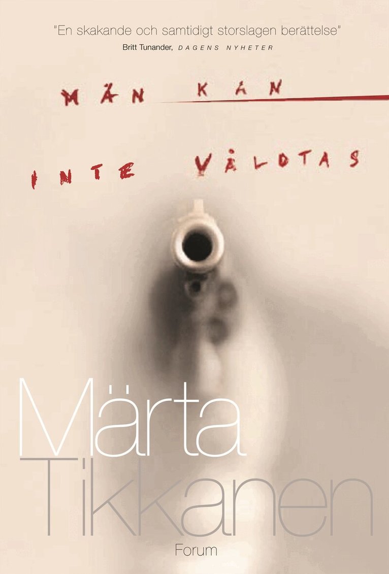 Märta Tikkanen - Män kan inte våldtas, Inbunden