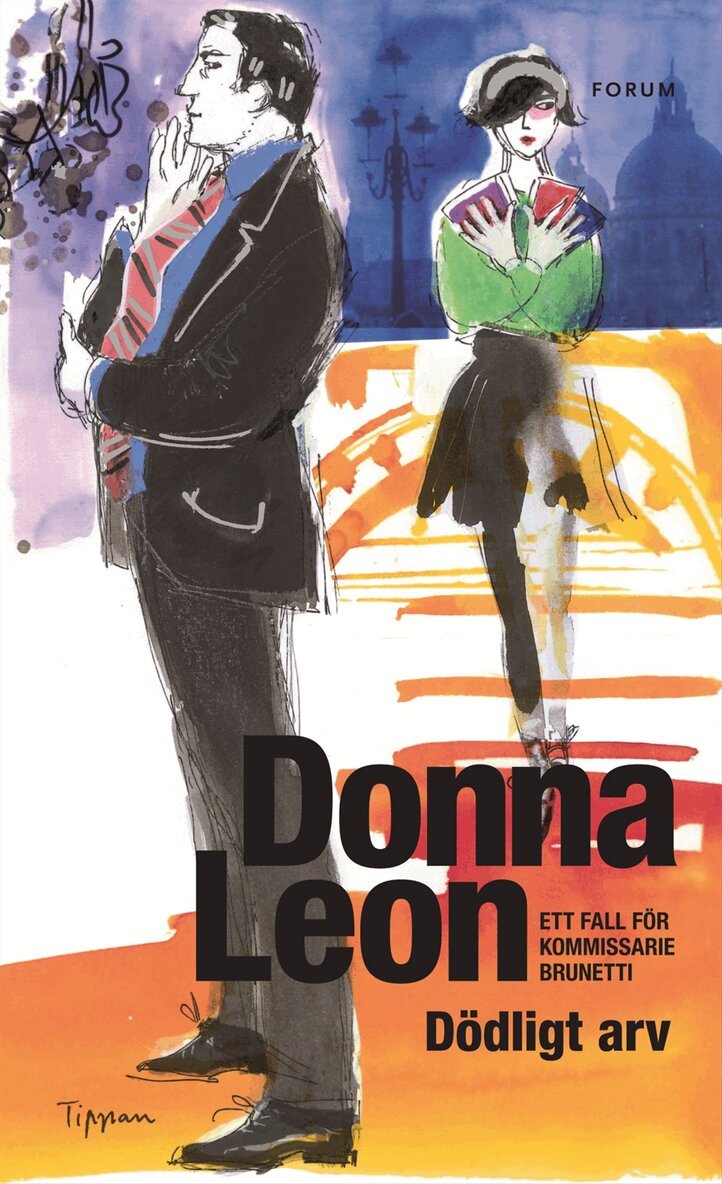 Donna Leon - Dödligt arv, Inbunden