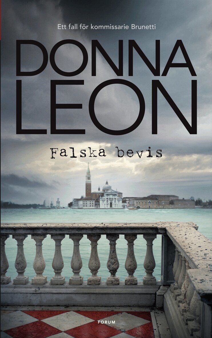 Donna Leon - Falska bevis, Inbunden
