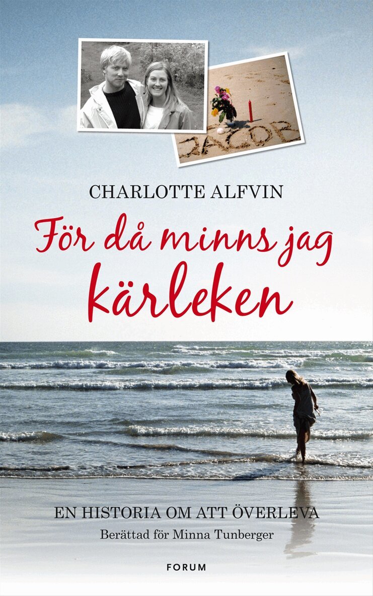 Charlotte Alfvin, Minna Tunberger - För då minns jag kärleken : en berättelse om att våga överleva, Inbunden