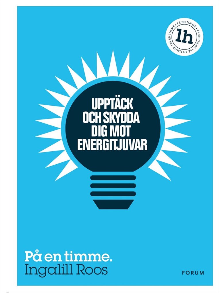 Ingalill Roos - Upptäck och skydda dig mot energitjuvar : på en timme, Inbunden