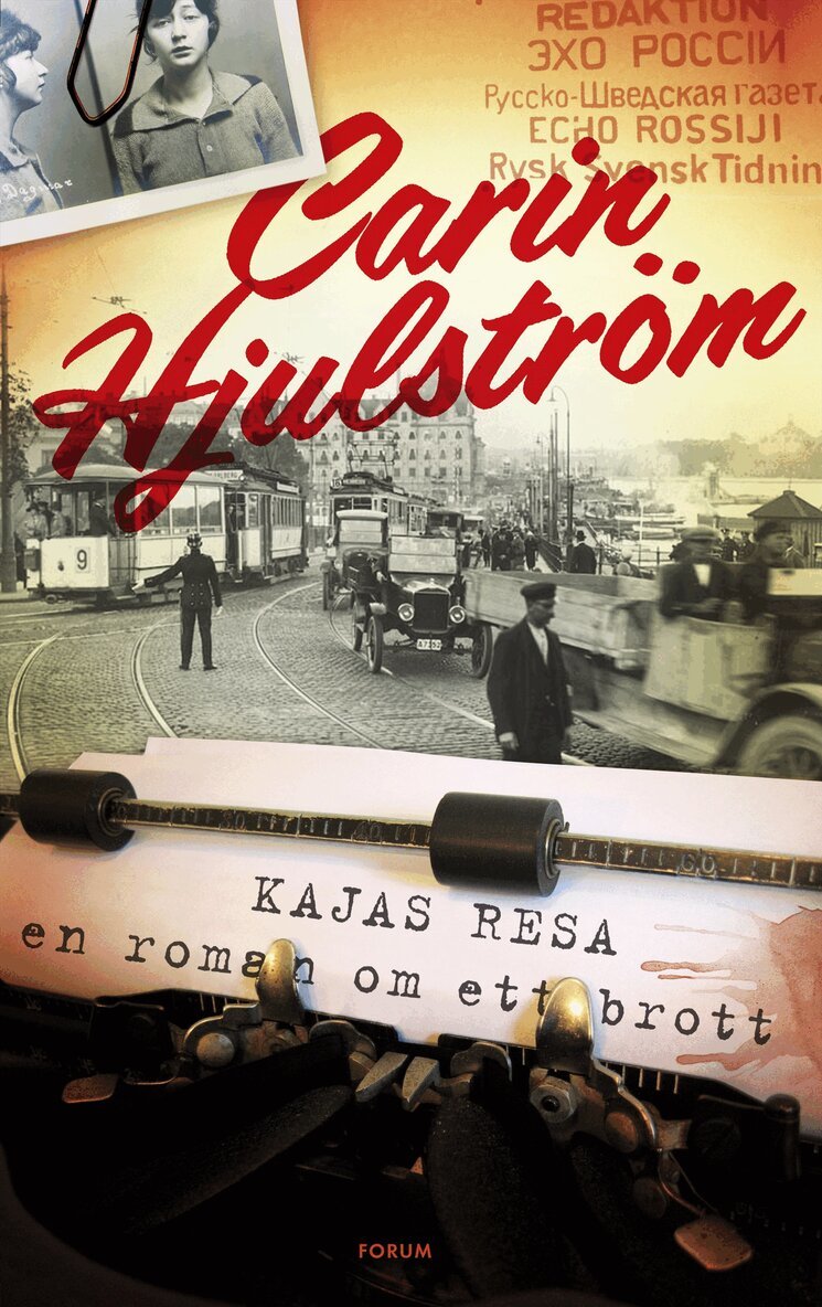 Carin Hjulström - Kajas resa, Inbunden