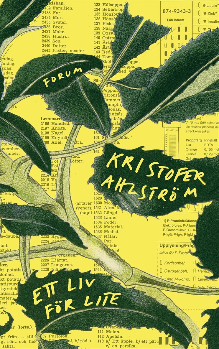 Kristofer Ahlström - Ett liv för lite, Inbunden