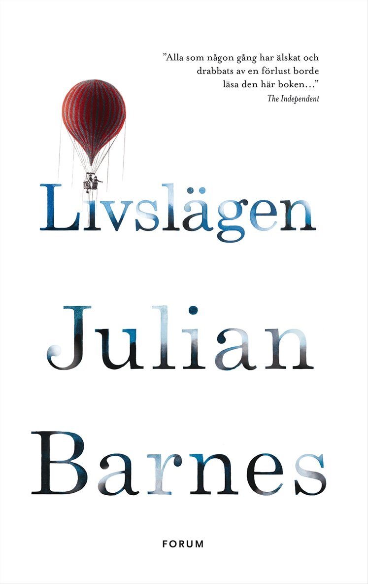 Julian Barnes - Livslägen, Inbunden