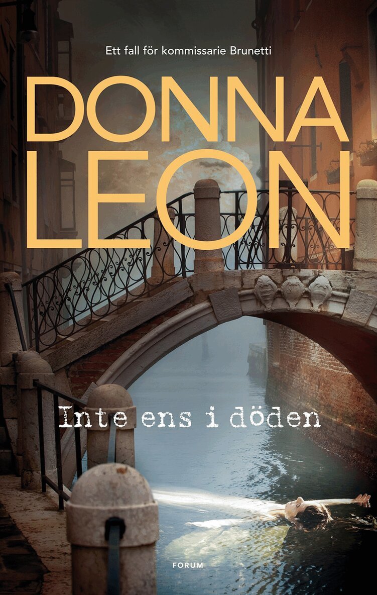 Donna Leon - Inte ens i döden, Inbunden