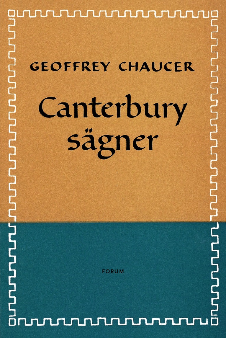 Geoffrey Chaucer - Canterburysägner, E-bok