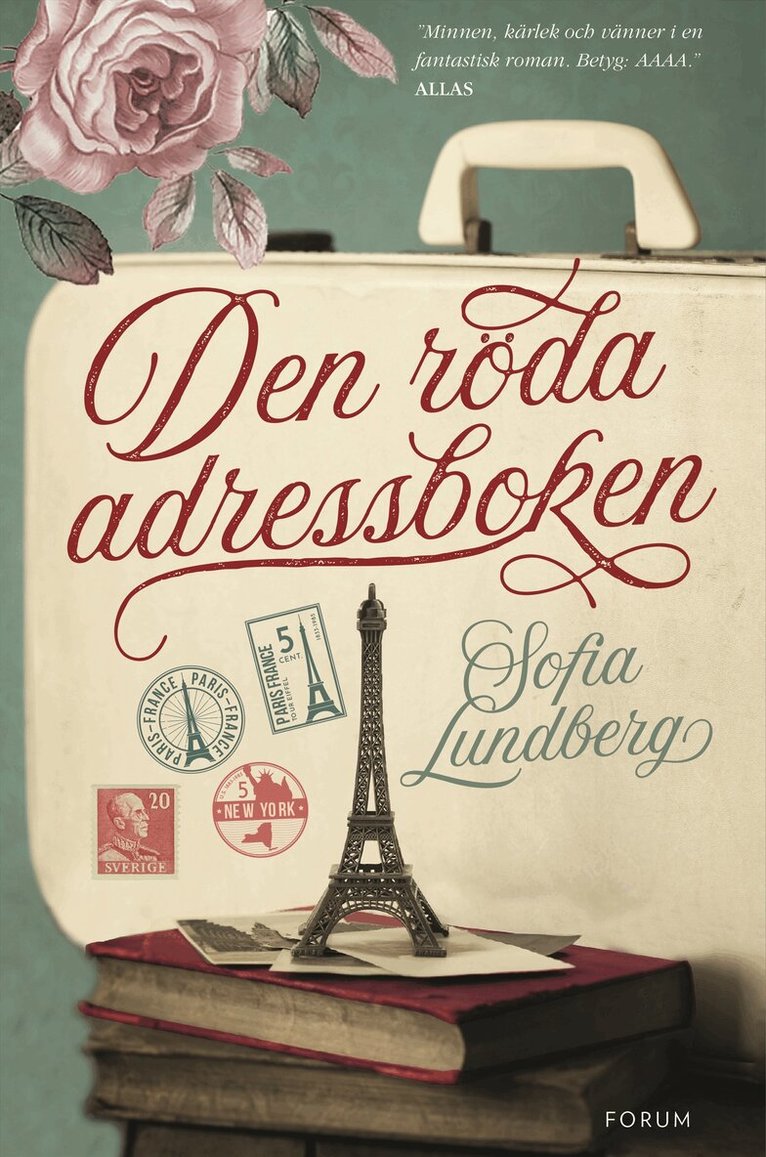 Sofia Lundberg - Den röda adressboken, Inbunden
