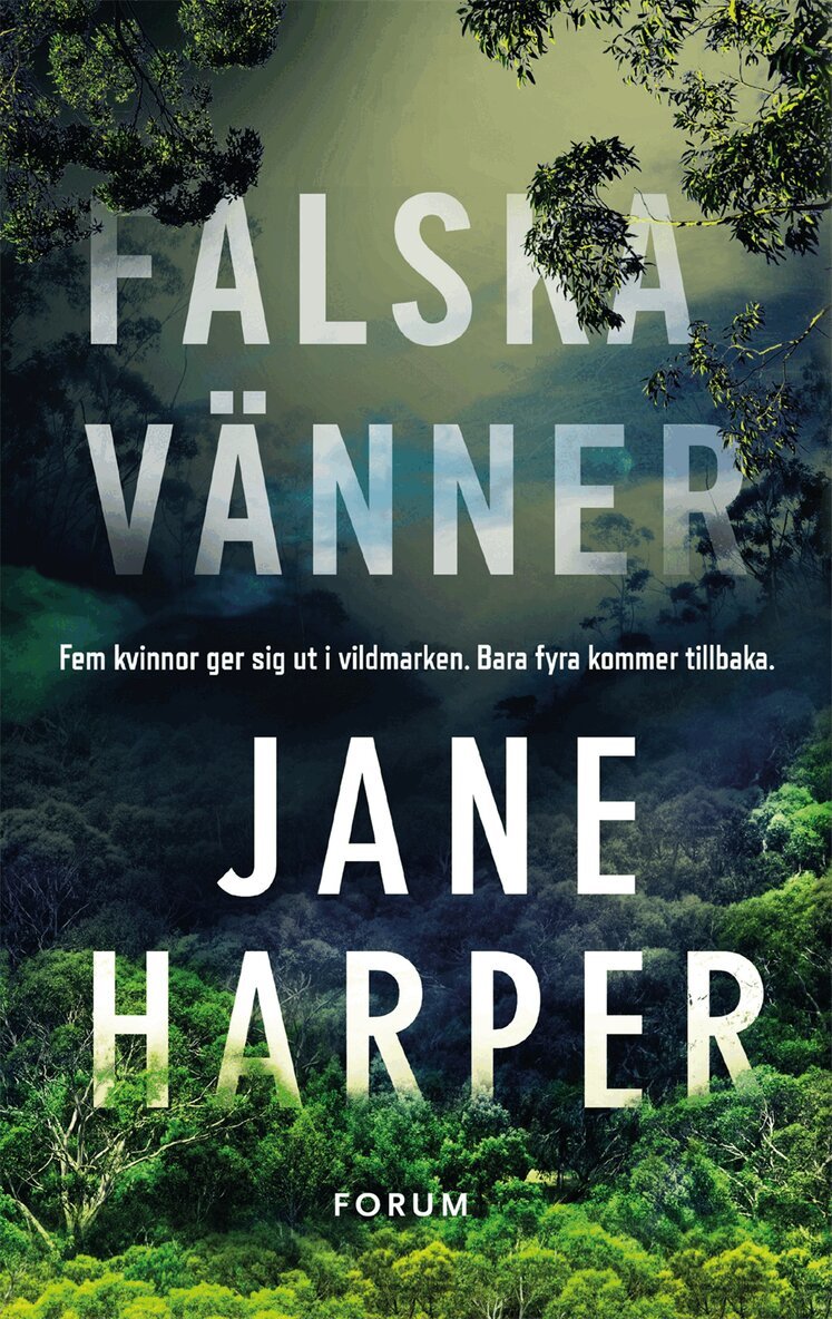 Jane Harper - Falska vänner, Inbunden