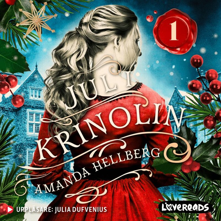 Amanda Hellberg - Jul i krinolin, Ljudbok