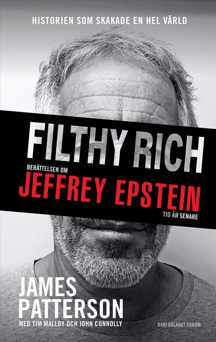 James Patterson - Filthy Rich : berättelsen om Jeffrey Epstein, Kartonnage