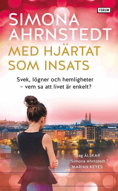 Simona Ahrnstedt - Med hjärtat som insats, Pocket