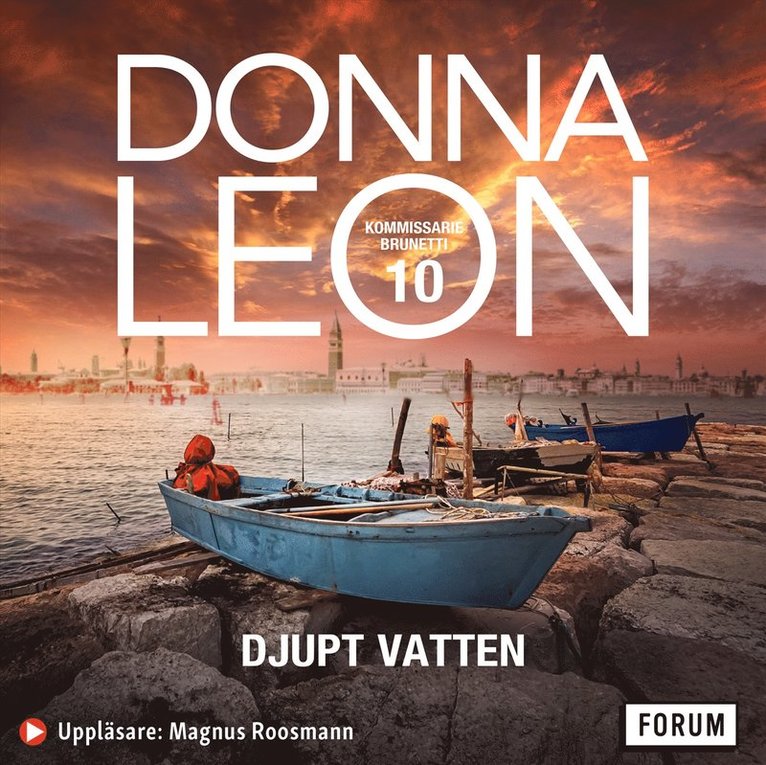 Donna Leon - Djupt vatten, Ljudbok
